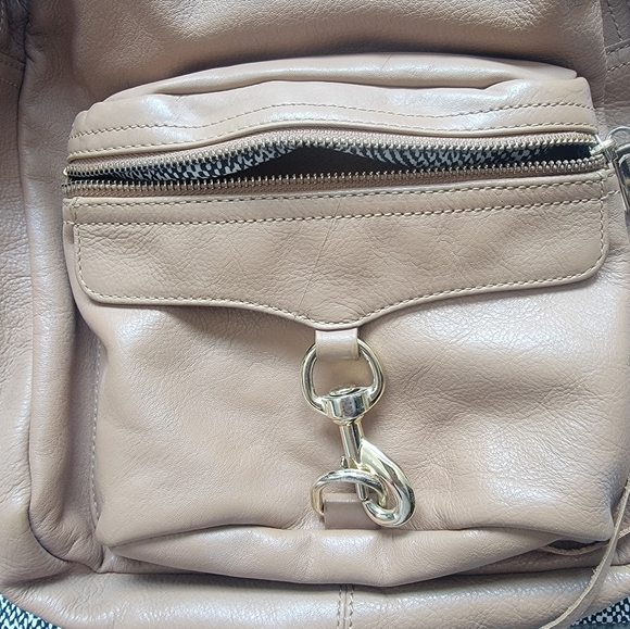 Rebecca Minkoff Tan Leather Backpack - Picture 10 of 11